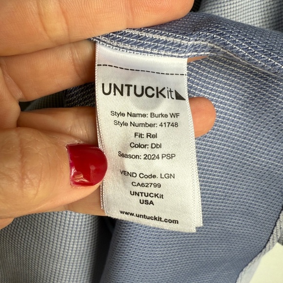 Untuckit button down shirt • Men’s XL - Picture 3 of 6